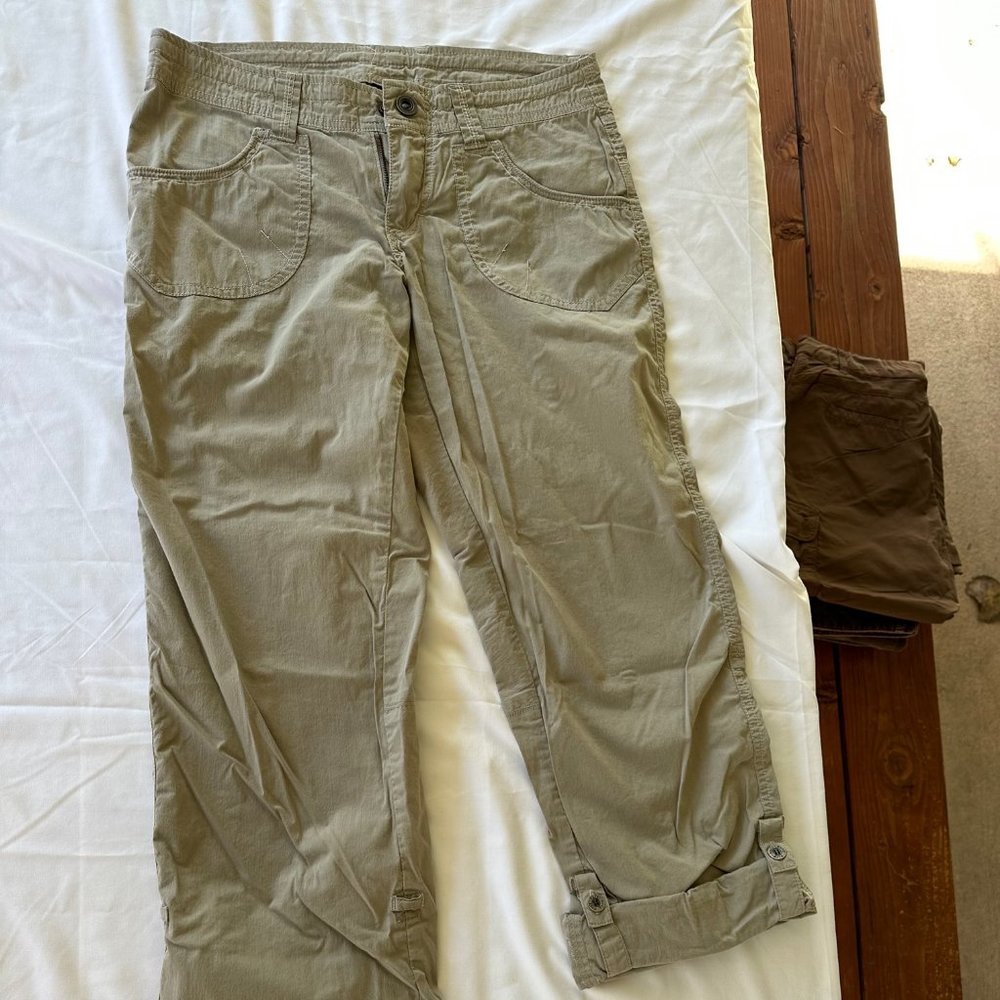 Kuhl Splah Rollup Green pants 4 reg